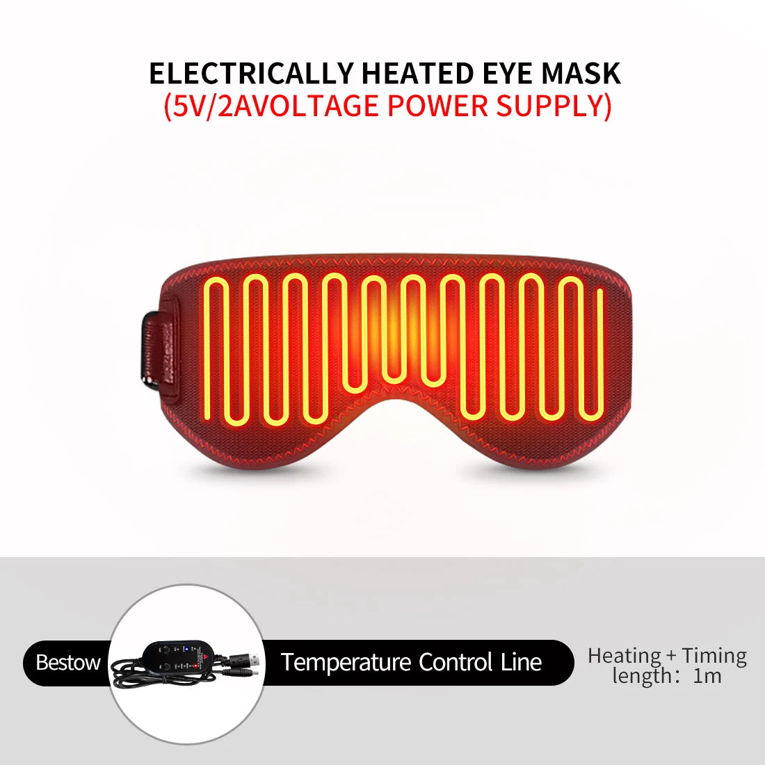 Heated Eye Mask for Relaxation & Sleep