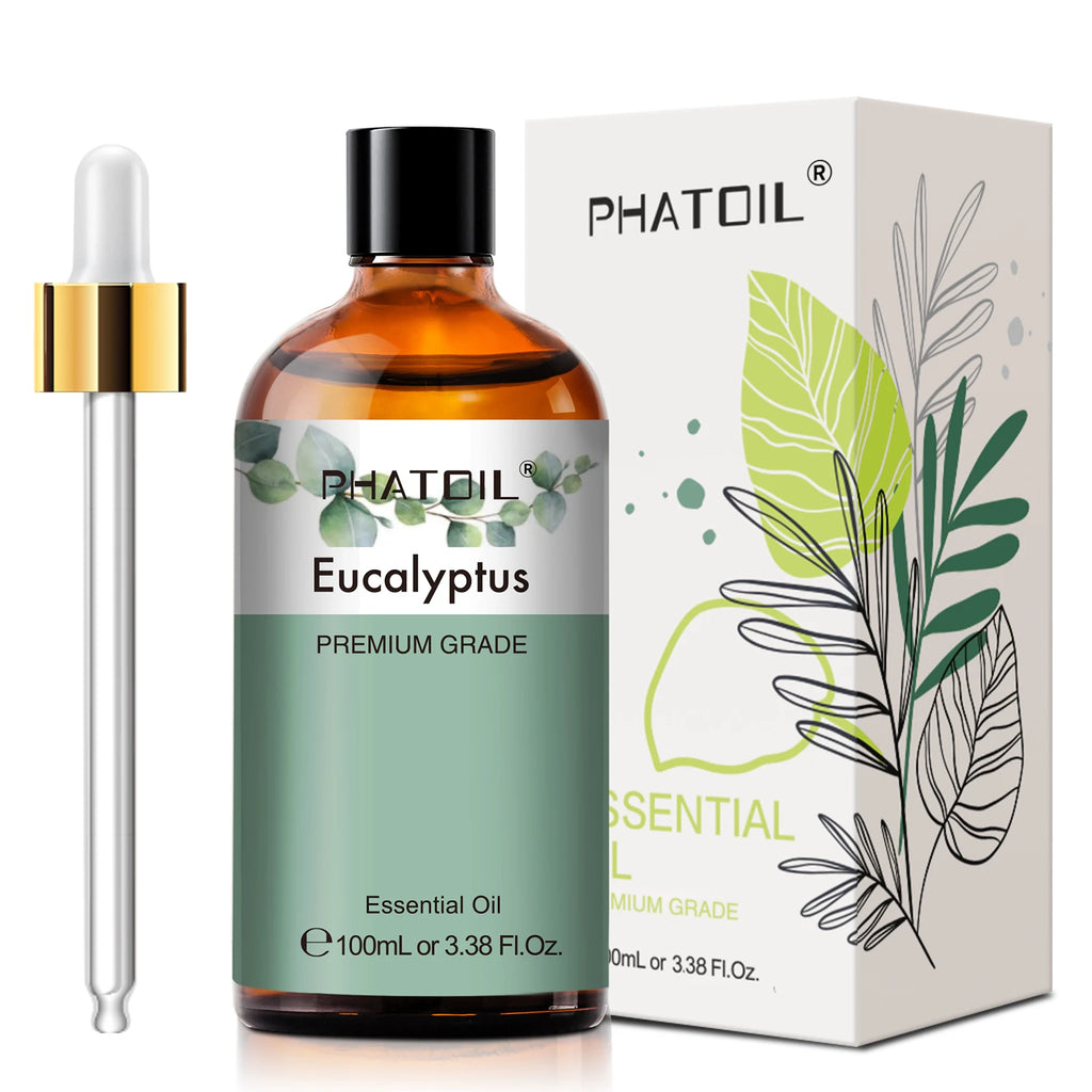 PHATOIL Eucalyptus Essential Oil for Aromatherapy – 100ml