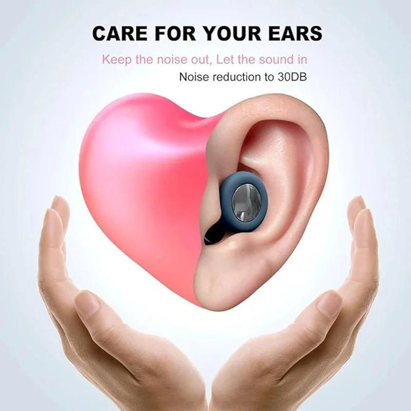 Silicone Noise-Reducing Ear Plugs - Waterproof