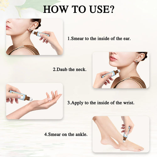 Aromatherapy Roll-On Oil Gift Set – 10pcs